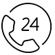 24h Service Icon