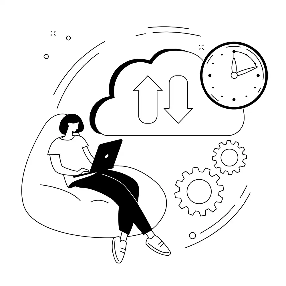 Automatisierte Reaktion Icon