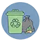 Abfallwirtschaft Icon