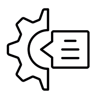 Zentrale Analyse Icon