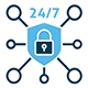 24/7 Service Icon