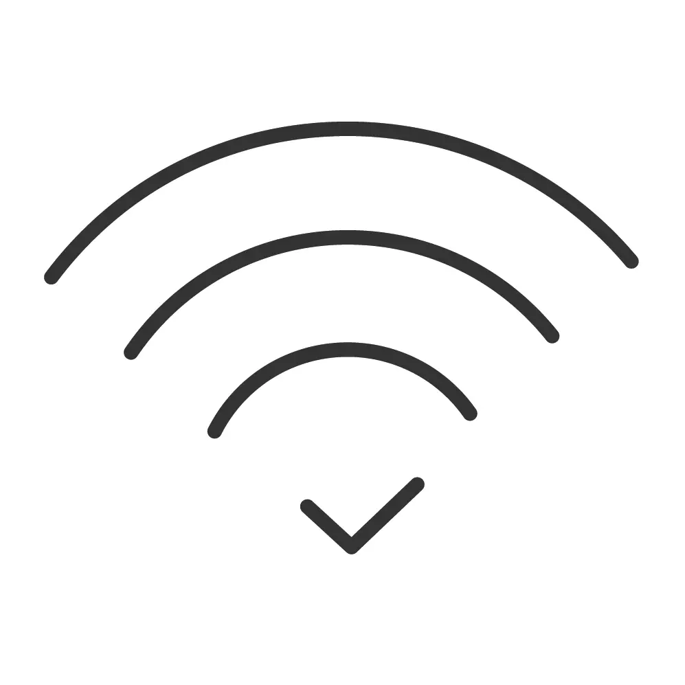 WLAN sofort einsatzbereit Icon