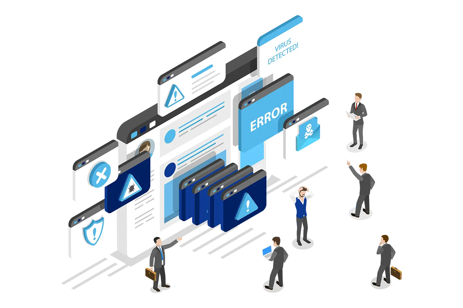 VPN Komplexität Icon